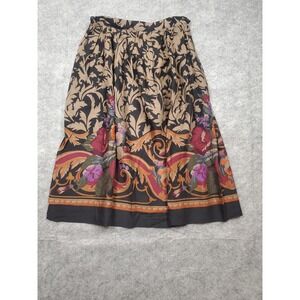 Vintage Russ Petites Women's Skirt Size 10 Floral Union Made Cottage Academia